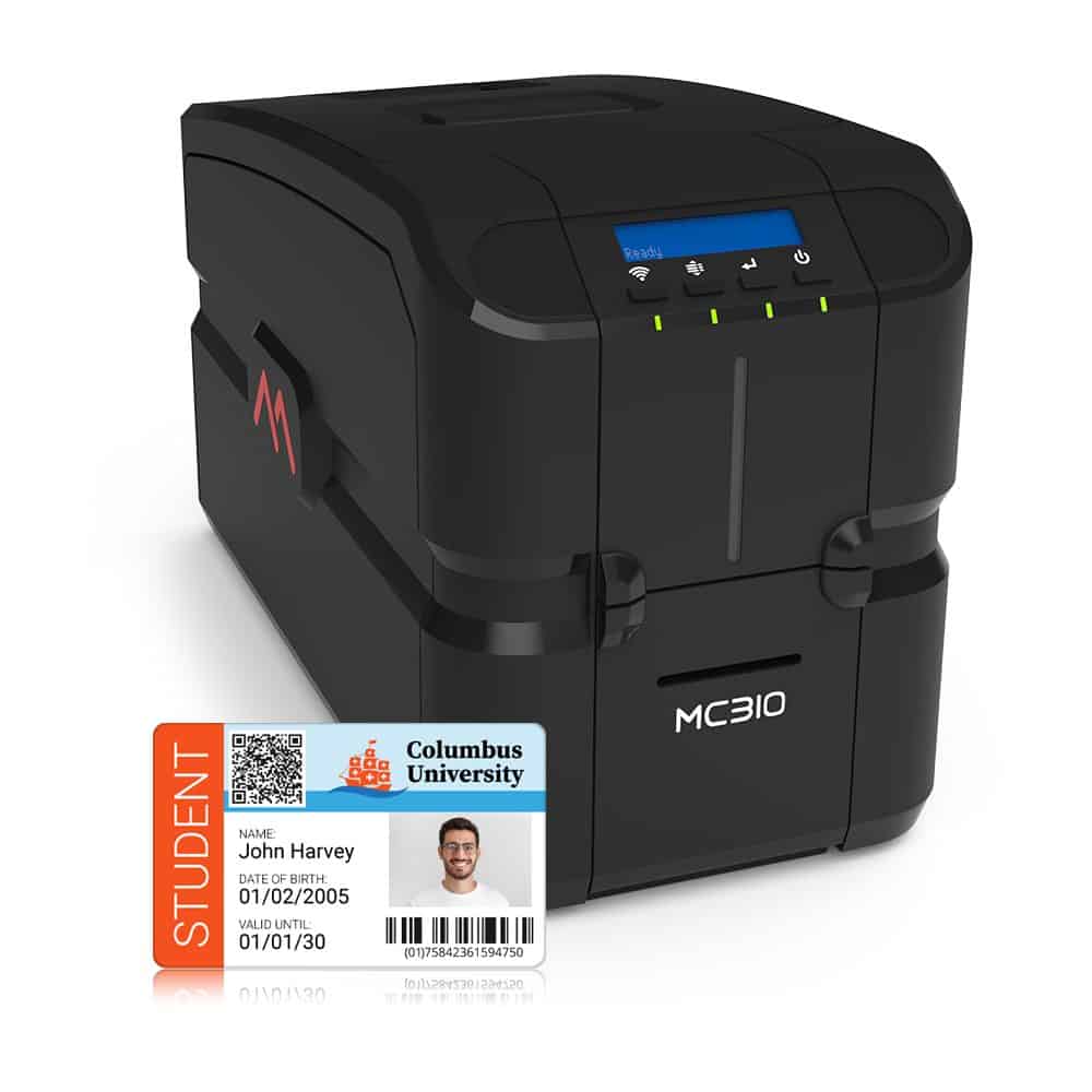 EDIsecure Matica MC310 证卡打印机 ID卡打印机 Mati