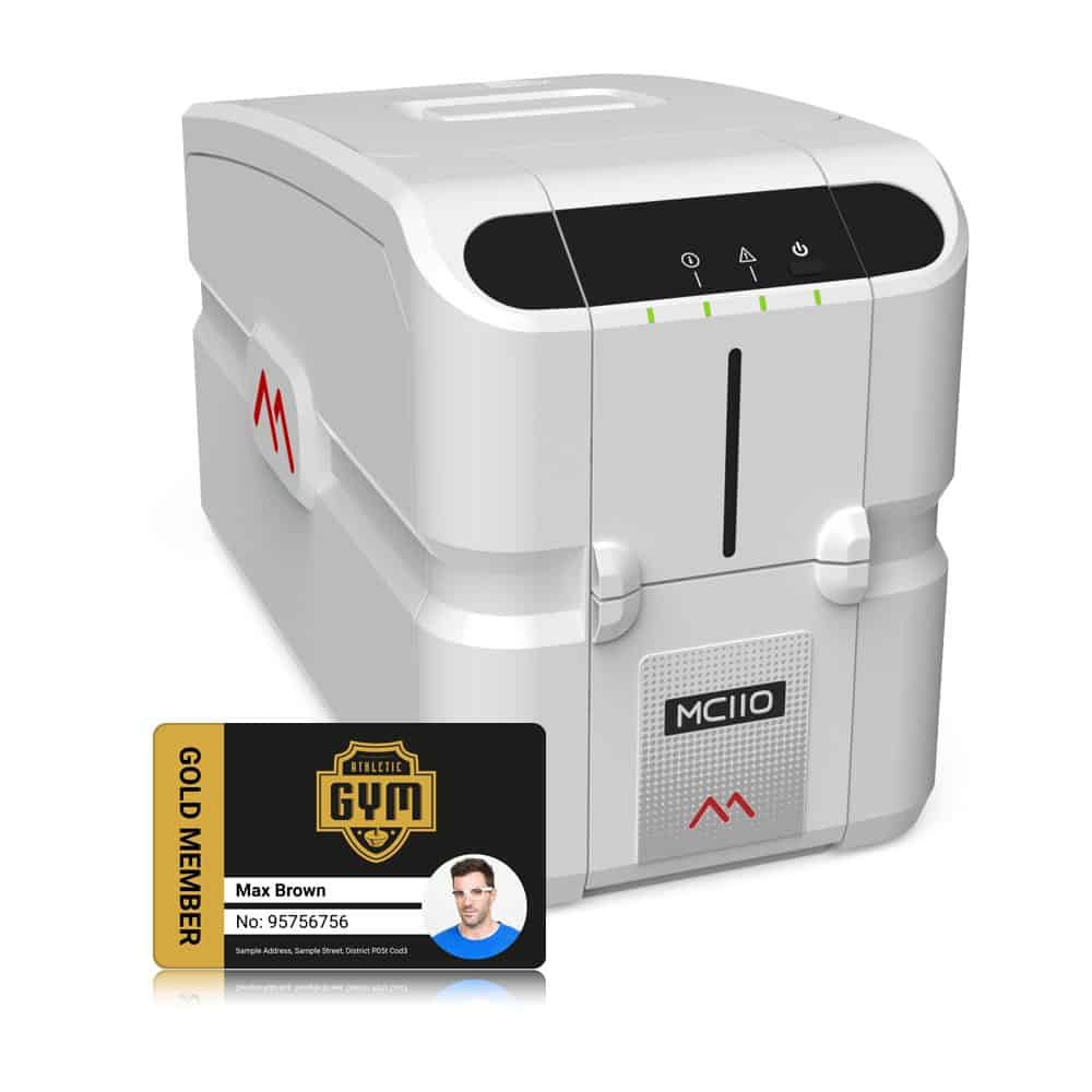 EDIsecure Matica MC110 证卡打印机 ID卡打印机 Mati