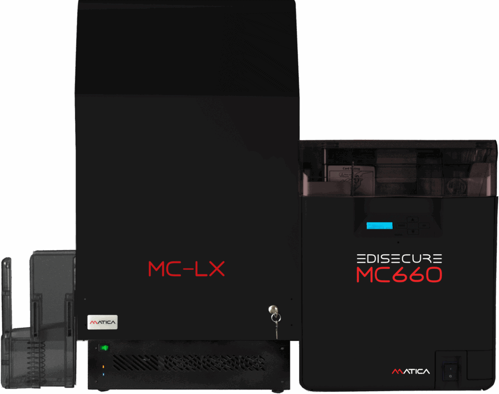 EDIsecure Matica LCP9660 证卡打印机 ID卡打印机 Ma